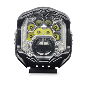 PSSL7A  95W-led spotlight wrangler working light 8.5 inch UTV ATV Motorcycle auxiliary light system 4x4 off-road vehicle Circular laser beam LED