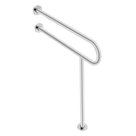 VEVOR Toilet Safety Rail, 31.5 Inch U-Shaped Handicap Grab Bar, 304 Stainless Steel Senior Safety Pole, Toilet Grab Bars with Anti-Slip Handle
