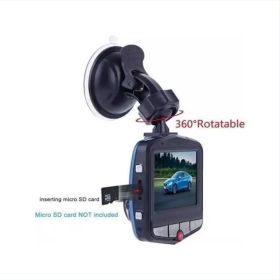 Full HD 1080P Driving Recorder Car DVR Front Or Rear Camera Night Vision G Sensor (Color: Black)